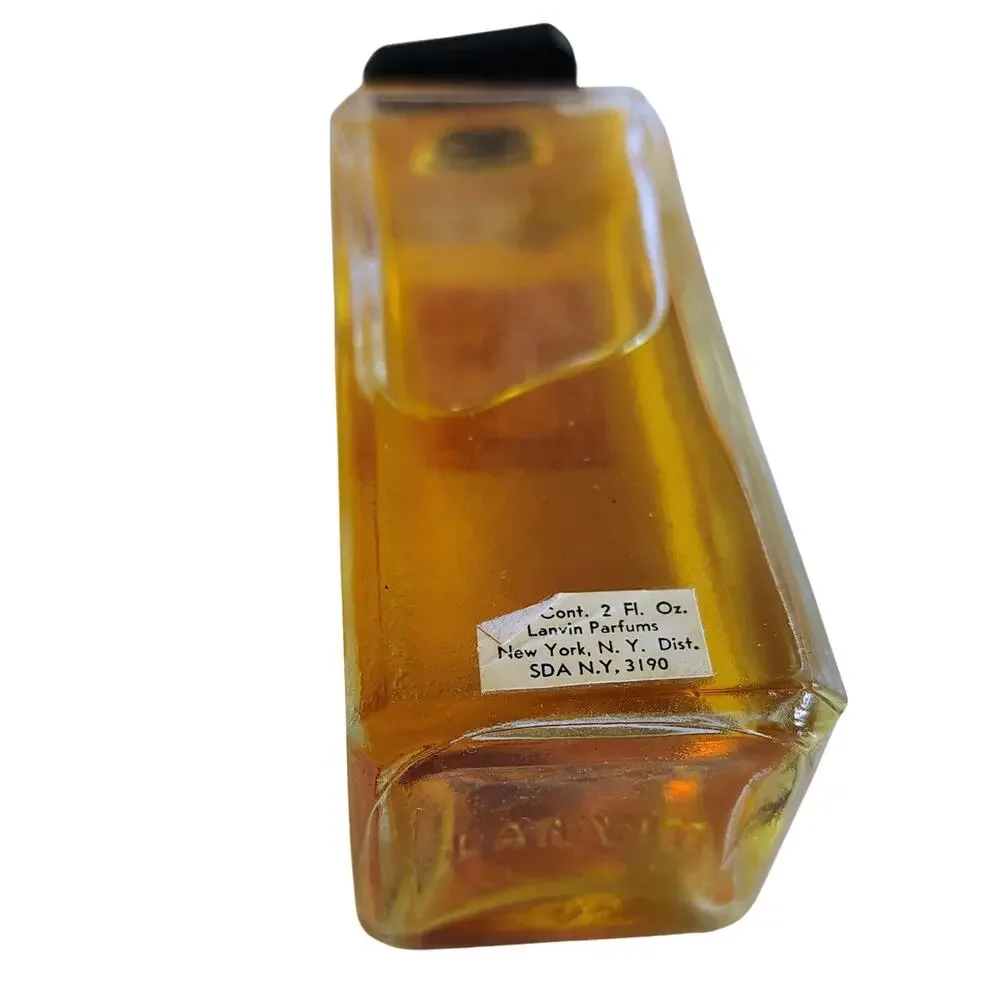 60s Arpege Lanvin 2oz Eau De Lanvin  Atomizer Miniature Pump Box Set Dead Stock
